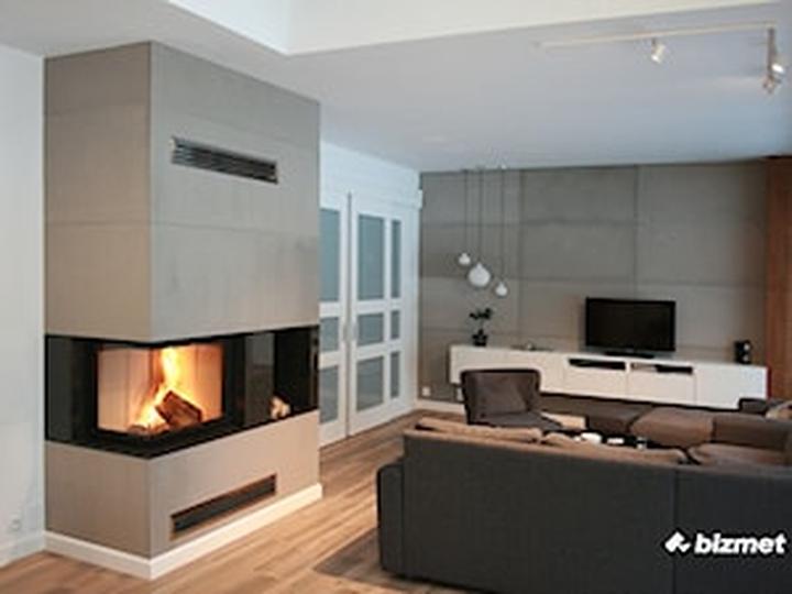 Kominek betonowy do szamba