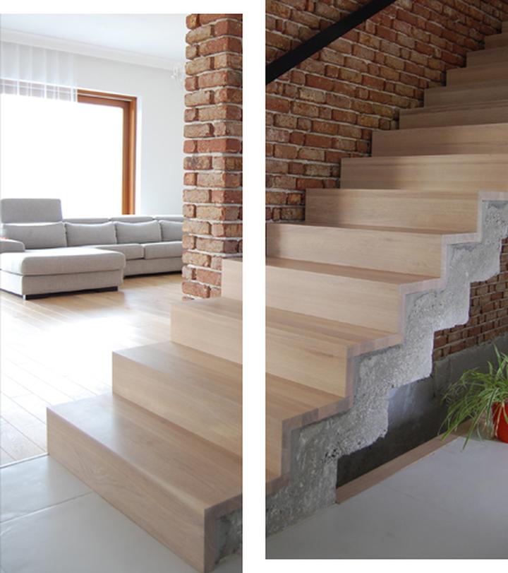 Montaż drewnianych schodów