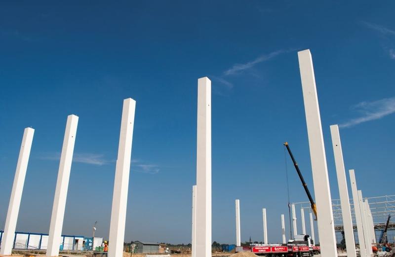 Zastosowania słupów żelbetowych