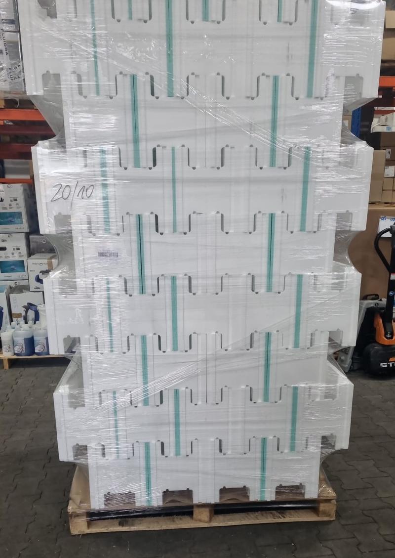 Bloczków styropianowych do betonu