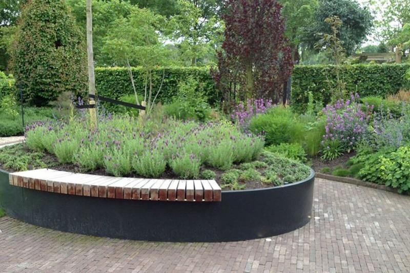 Przekroje murków oporowych