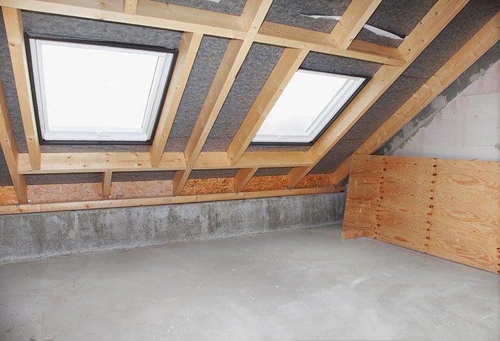 Porównanie kosztów poddasza