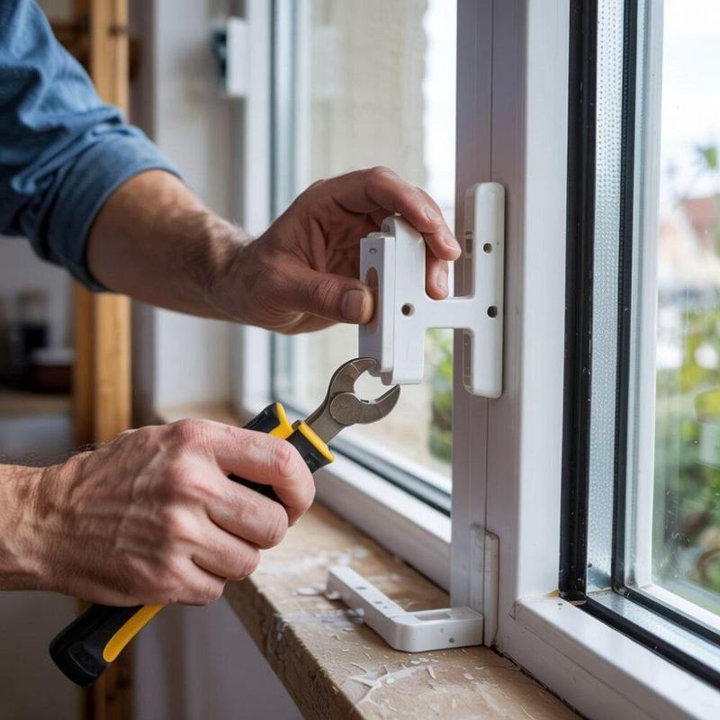 Krok po kroku demontaż okna