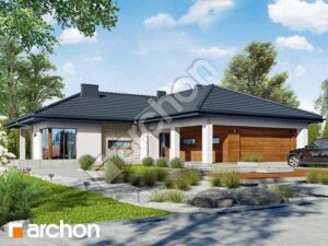 Dom pod kakaowcem ver 2: Odkryj nowoczesny projekt parterówki dla Twojej rodziny