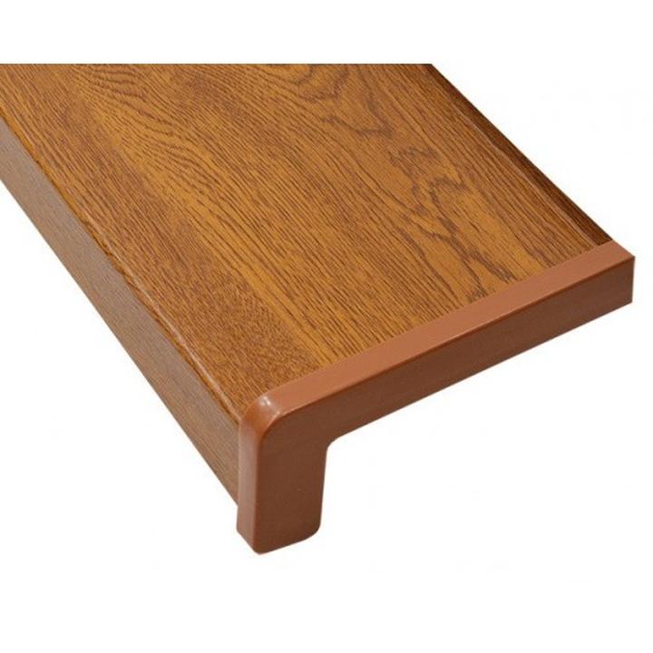 Parapety zewnętrzne w odcieniu złotego dębu – idealne połączenie trwałości i estetyki dla Twojego domu